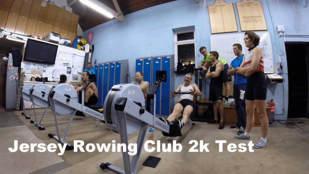 rowing test, 2k test, ergo testing, masters rowing test,
