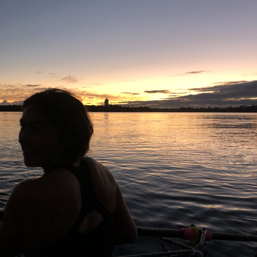 sunrise rowing