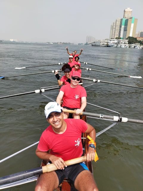 masters rowing eight