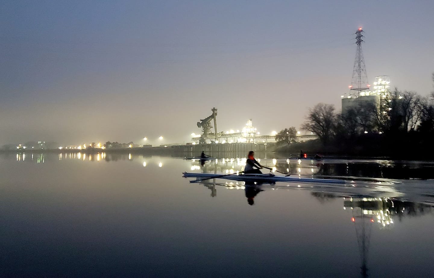 night row womens single scull