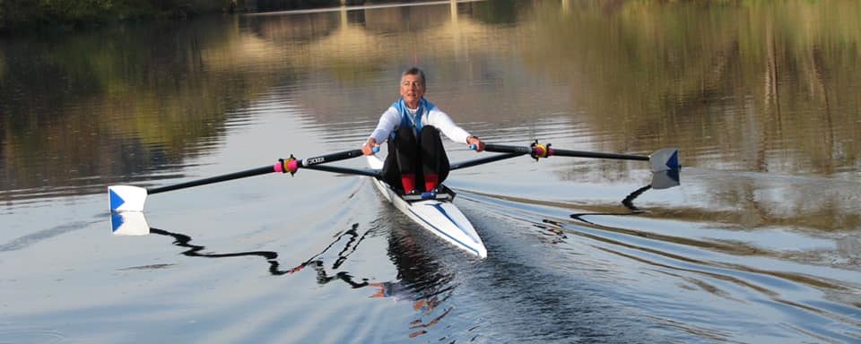 Rowing leg drive