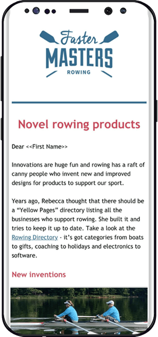 faster masters rowing mobile
