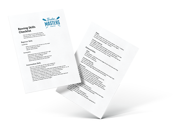 Rowing Checklist Sheets